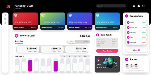 Personal Finance Dashboard