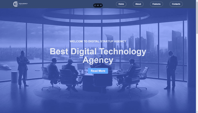 Tech Agency Website